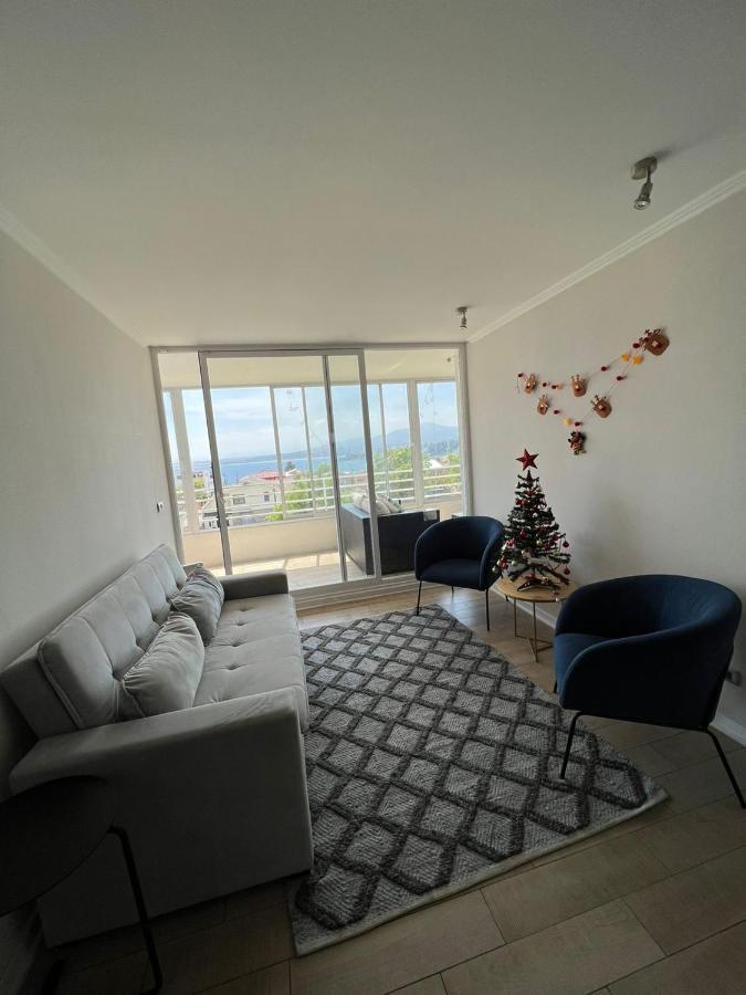 Ferienwohnung Concon Edificio Mares De Montemar Exterior foto